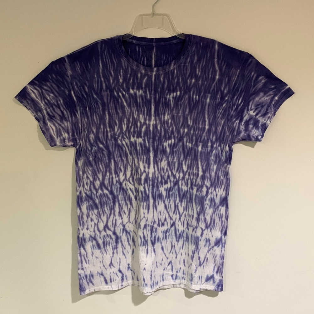 NWOT Handmade Fruit of the Loom Short Sleeve Tie Dye T Shirt, Mens XL